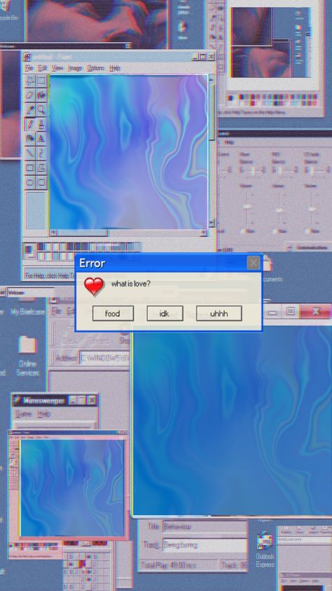 Error Pop Up Aesthetic, Computer Astethic Wallpaper, Computer Pfp Aesthetic, Error Aesthetic Wallpaper, Retro Internet Aesthetic, Internetcore Wallpaper, Breakcore Aesthetic Wallpaper, Windows Error Aesthetic, Y2k Computer Aesthetic