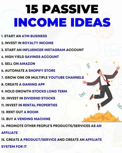 Writing Word's on Instagram: "Passive income idea 💡💡💡 #highpayingskills #skills #website #money #makemoneyonlinefree #makemoneyonlinenow #makemoneyfromyourhome #makemoneydaily #digitalmarketing #makemoneytoday #makemoney #makemoneyfromyourphone #makemoneywebsite #moneyquotes #onlineearning #onlineearnmoney #earnincome #earnmoneyfromhome #earnmoneytoday #marketingtools #workfromhomejobs #workfromhome" Atm Business, Rental Property Investment, High Yield Savings Account, High Yield Savings, Make Money Today, Dividend Stocks, Make Money Online Free, Social Media Jobs, Money Making Hacks