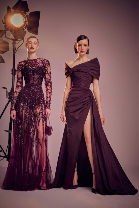 Zuhair Murad Fall 2024 Ready-to-Wear Fashion Show | Vogue Dramatic Clothes, Fashion Cocktail Dress, Zuhair Murad Dresses, T Party, Gala Gown, Lurex Dress, Red Bouquet Wedding, Simple Bridesmaid Dresses, Red Bouquet