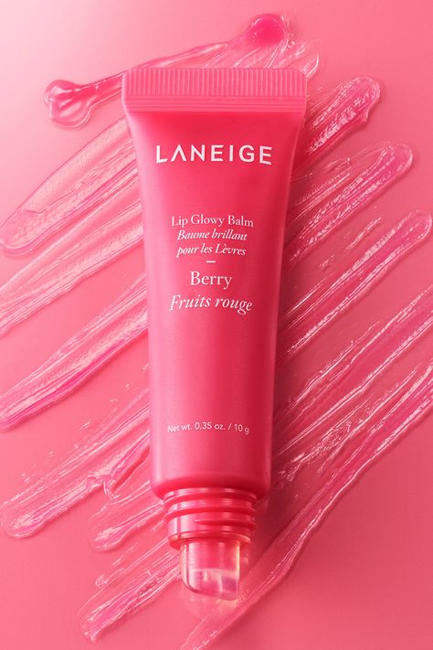 Lip Glowy Balm Berry available at Sephora, Sephora at Kohls, Amazon and on us.laneige.com  A glossy balm enriched with Murumuru and Shea butters, coating lips in lightweight moisture to keep dry lips at bay. Available in several cute light tints for a sheer wash of color! Lip Gloss Sephora, Laneige Lip Glowy Balm, Lip Glowy Balm, Laneige Lip, Gloss Makeup, Sephora Skin Care, Best Lip Balm, Seductive Clothes, Fame Dr