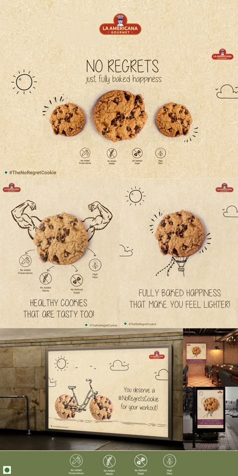 creative ads design ideas Biscuit Poster Design, Cookie Advertising Design, Cookies Advertising Design, Cookies Ads Creative, Cookie Poster Design, Cookie Poster Ideas, Cookies Poster Design, Cookie Commercial, Cookies Advertisement