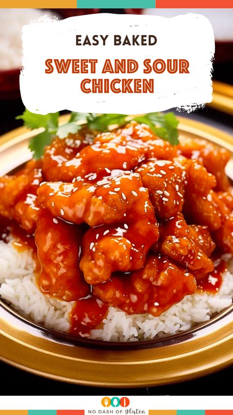 Baked Sweet And Sour Chicken, Chinese Chicken Recipes, Sweet And Sour Chicken, Sweet Sour Chicken, Chinese Cooking Recipes, Sweet N Sour Chicken, Chicken Tender Recipes, Easy Chinese Recipes, Chinese Chicken