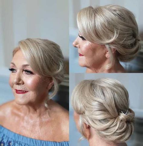 Mother Of The Bride Hairdos, Mob Hair, Matrix Hairstyle, Mother Of The Groom Hairstyles, Bride Updo, Mom Hair, Mother Of The Bride Hair, Hair Adviser, Mom Hairstyles