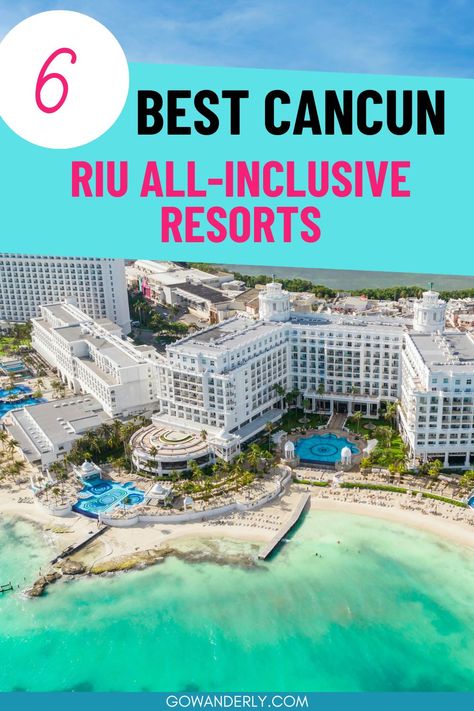 Best RIU All-Inclusive Resorts in Cancun Riu Cancun Mexico, Riu Palace Peninsula Cancun, Hotel Riu Cancun, Riu Cancun, Cancun Mexico Resorts, Cancun Hotel Zone, Cancun All Inclusive, Cancun Vacation, Riu Palace