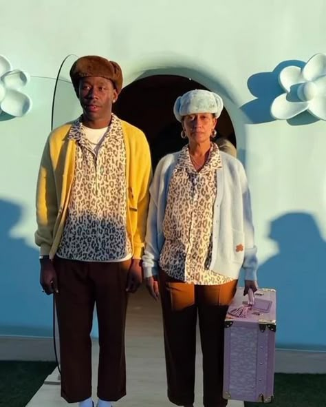 Tyler The Creator Outfits Inspiration, Tyler The Creator Fashion, Tyler The Creator Concert, Tyler Concert, Tyler The Creator Outfits, Sir Baudelaire, Couple Costume Ideas, Black Tv Shows, Concert Fit Ideas