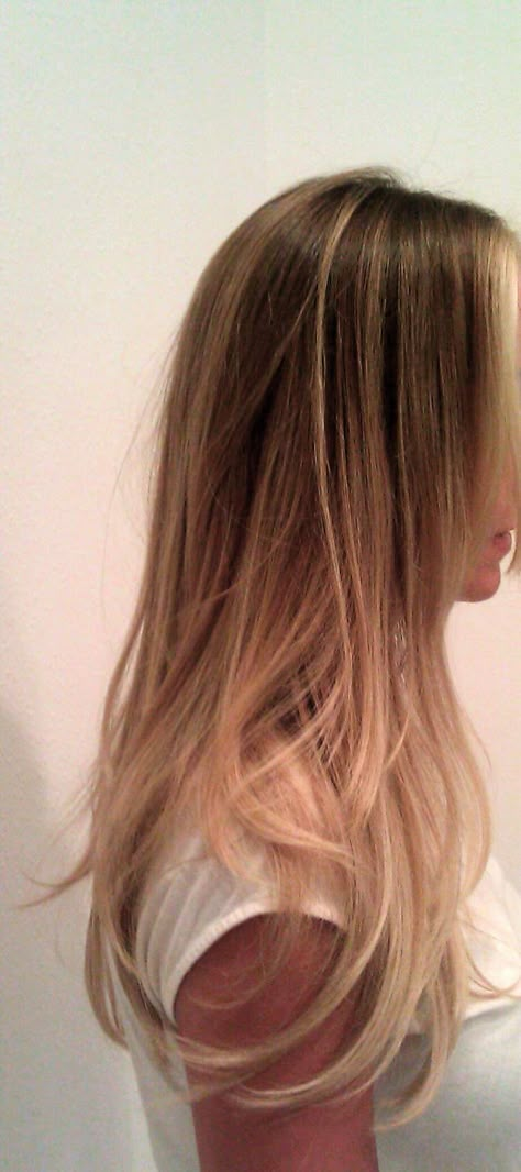 blonde ombre perfection. I'm going to this to my hair this winter :) Long Blonde, Light Blonde, Long Blonde Hair, Blonde Ombre, Hair Colours, Hair Envy, Light Brown Hair, Dream Hair, Women Hairstyles