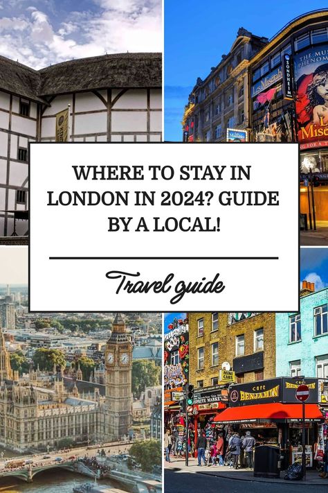 Discover the best areas to stay in London in 2024 with our guide to top neighborhoods like Covent Garden and Shoreditch, plus the best hotels! London Bed And Breakfast, Best Hotels In London England, Best Neighborhoods To Stay In London, Best Place To Stay In London, Where To Stay In London On A Budget, Best Area To Stay In London, London Where To Stay, Best Areas To Stay In London, Best Hotels In London