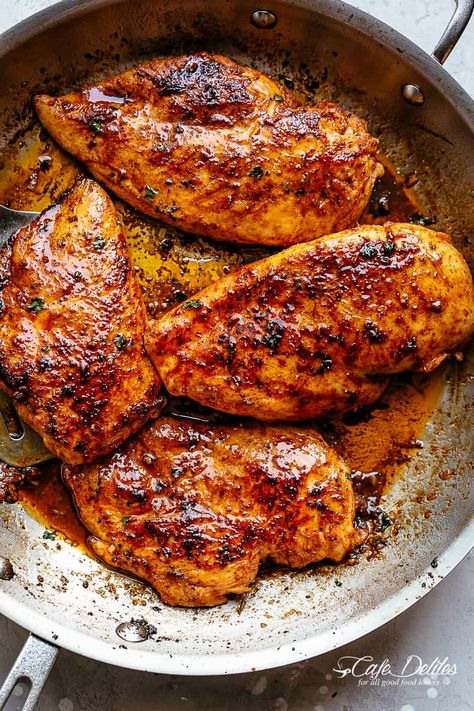 Cajun Butter Chicken, Best Chicken Seasoning, Cajun Chicken Breast, Easy Cajun, Pan Seared Chicken Breast, Cajun Butter, Facebook Recipes, Seared Chicken Breast, Cafe Delites