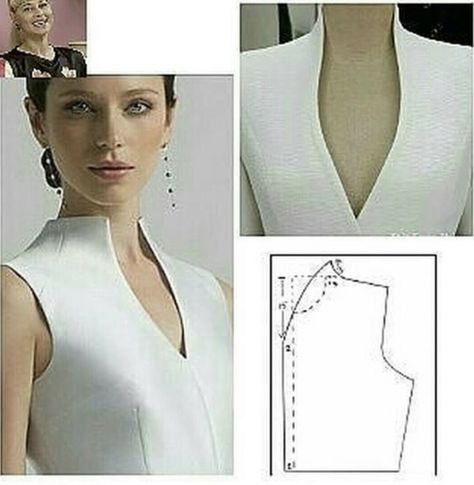 Pattern Drafting Bodice, Projek Menjahit, Sewing Collars, Blue Outfits, Fashion Design Patterns, Sewing Tutorials Clothes, Fashion Sewing Tutorials, Couture Sewing Techniques, Dress Making Patterns