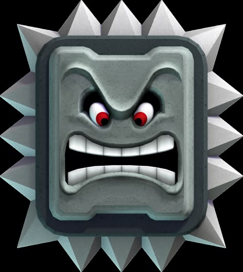 Thwomp | Fantendo - Nintendo Fanon Wiki | FANDOM powered by Wikia Mario Enemies, Mario Bros Png, Mario Birthday, Mario Bros., Mario Party, Lego Batman, Silly Goofy, Mario Kart, Reaction Images