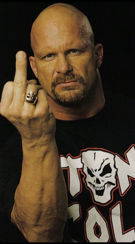 Steve Austin Stone Cold, Stone Cold Steve Austin Wallpaper, Triple H Wallpaper, Best Wwe Wrestlers, Wwe Stone Cold Steve Austin, Bald Style, Texas Rattlesnake, Austin Tattoo, Austin Stone