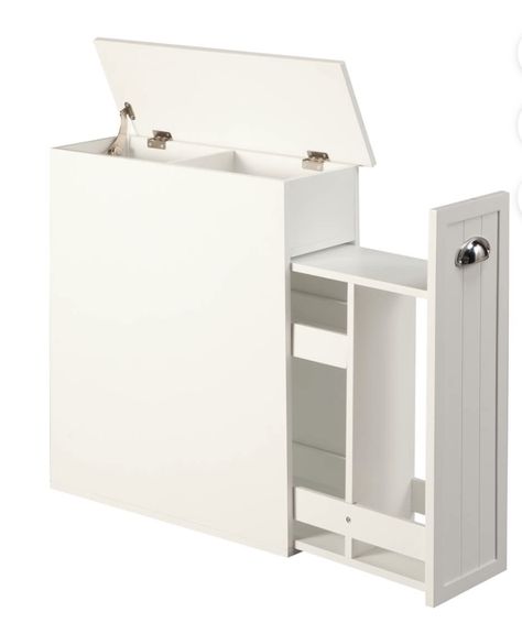 Slim Bathroom Storage Cabinet, Slim Bathroom, Slim Storage Cabinet, Slim Bathroom Storage, Diy Bathroom Storage, Small Bathroom Storage, Toilet Storage, Bathroom Storage Cabinet, Bathroom Cabinets