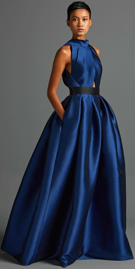 Rami Al Ali, Blue Ball Gown, Blue Ball, Classy Dress Outfits, Glam Dresses, Gorgeous Gowns, Beautiful Gowns, Classy Dress, Event Dresses