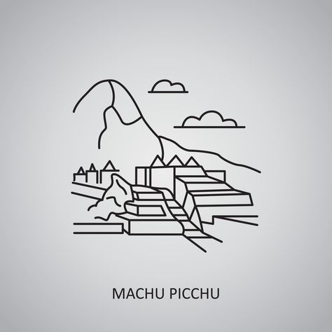 Trip Tattoo, Peru Tattoo, Boys Trip, Drawing Simple, Heart Tree, Logo Banners, Cityscape Photos, Machu Picchu, Heart With Arrow