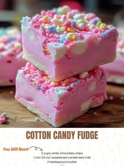 Cotton Candy Whoopie Pies, Cotton Candy Fudge Recipes, Colorful Candy Cake, Cotton Candy Cheesecake, Cotton Candy Design, Cotton Candy Flavors, Low Carb Meal Planning, Treat Gift Ideas, Cotton Candy Fudge