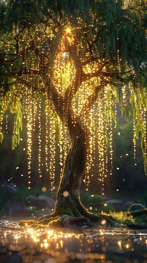 Large Willow Tree, Diy Weeping Willow Tree, Weeping Willow Wallpaper, Willow Tree Background, Weeping Willow Tree Aesthetic, Weeping Willow Tree Painting, Willow Tree Aesthetic, Willow Tree Lights, Willow Tree Wallpaper