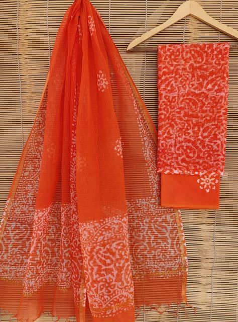 Exclusive new hand block printed Kota cotton dress materials ???? Details???? Top nd duptta - Kota cotton Bottom � cotton Price:1550+shipping To Buy, click here or Whatsapp image to chat directly with us: Whatsapp on+ 91 9502316419 For daily updates on our latest collections, follow us on FB page https://www.facebook.com/elegantfashionwearindia/ Instagram: https://www.instagram.com/elegantfashionwear/ Pintrest: https://in.pinterest.com/elegantfashionw/ You tube : https://youtube.com/c/Elegantfas Kota Dress Material, Kota Cotton Kurti Designs, Simple Kurtis Design, Cotton Dress Materials Online Shopping, Dress Materials Designs Latest, Dress Materials Indian Cotton, Chudithar Design, Cotton Dress Materials With Price, Dress Materials Online Shopping