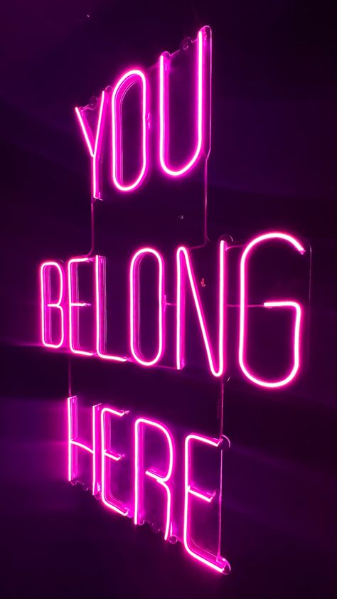 #you #belong #here #youbelonghre You Belong Here, Student Board, Neon Quotes, Iphone Wallpaper Stills, 2025 Vision, Love Wallpaper, Journal Writing, Iphone Wallpapers, Iphone Wallpaper