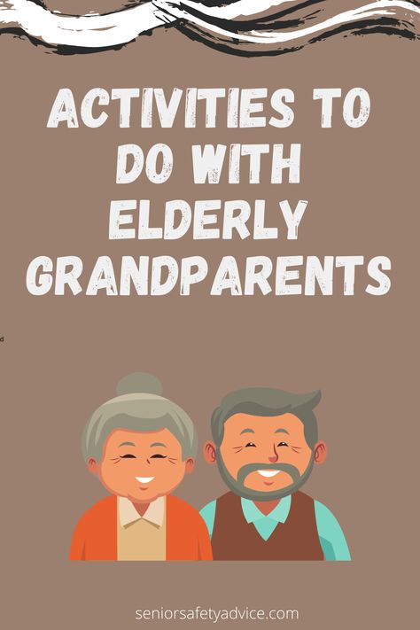 Keep your grandparents happy and healthy by including them in the day-to-day activities of their home. Here are some ideas to keep you engaged! Fun Things To Do With Grandparents, Grandparents Day Activities For Seniors, Things To Do With Your Grandparents, Grandparents Day Party Ideas, Grandparents Day Activities For Middle School, Activities To Do With Grandparents, Activities With Grandparents, Grandparents Day Celebration Ideas, Things To Do With Elderly People