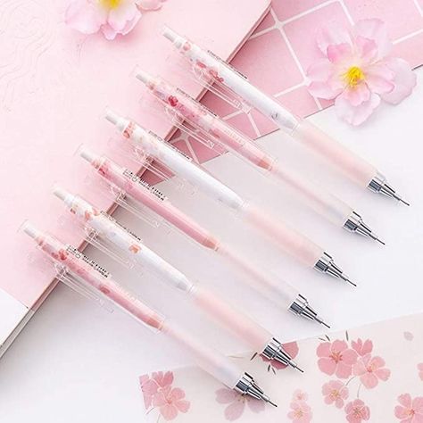 Japanese Mechanical Pencils, Aesthetic Stationary, Shifting Ideas, Pretty School Supplies, Cute Stationary School Supplies, Cute School Stationary, Kawaii School, Kawaii School Supplies, Pretty Pens