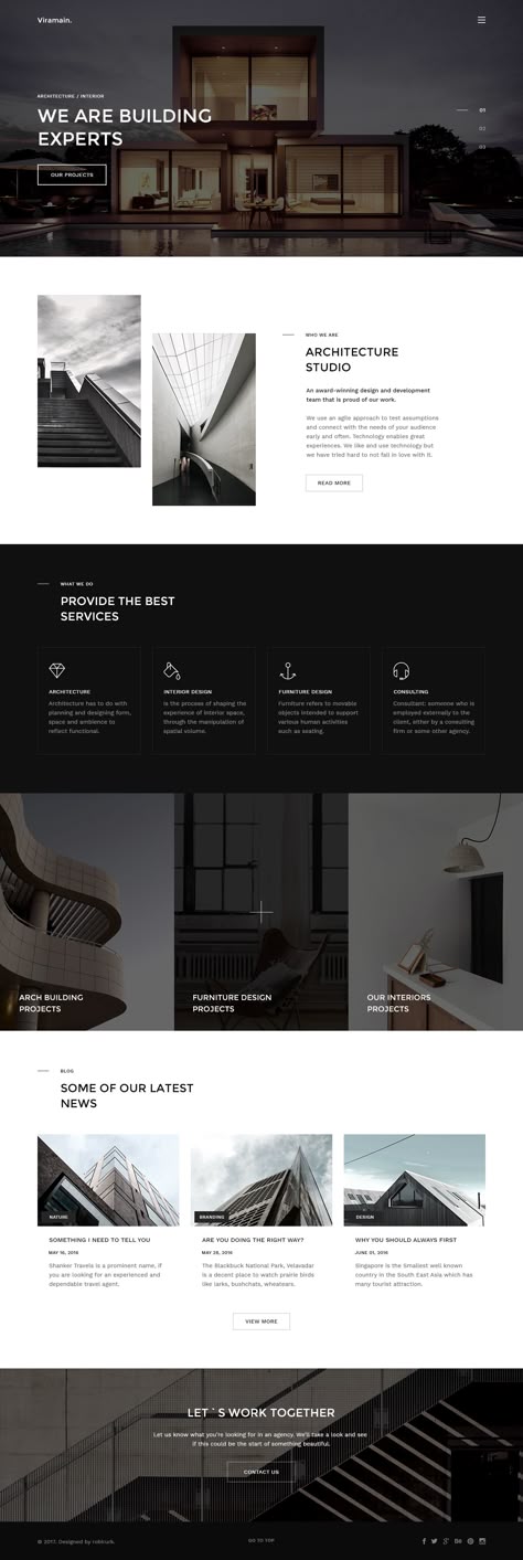 Minimal Architecture Portfolio, Architecture Website Design, Elegant Web Design, Portfolio D'architecture, Web Site Template, Luxury Web Design, Architecture Websites, Architecture Website, Minimal Website Design