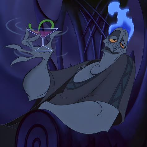 From animated Disney film, “Hercules” (1997). Hades Realistic, Anti Hero Character, Hercules Disney Hades, She Kills Monsters Costumes, Hades Hercules Disney, Hercules Aesthetic, Disney Villains Aesthetic, Hades From Hercules, Intp Characters