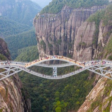 Ruyi Bridge, Scary Bridges, Chesapeake Bay Bridge, Capilano Suspension Bridge, Bridge Structure, Glass Bridge, Royal Gorge, Sky Bridge, Pedestrian Bridge