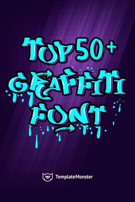 Graffiti fonts. In ancient times, graffiti was a unique artistic sign-painting handwritten on walls. Its powerful and brave source of expression couldn’t go unnoticed. Over recent decades, graffiti has become something more than just a wall handwriting. Graffiti has been successfully revealed in printed sources. Graffiti Lettering Alphabet Fonts Free Printable, Graffiti Lettering Fonts Alphabet, Cool Fonts Alphabet Creative, Graffiti Font Alphabet Street Art, Cool Fonts Alphabet Graffiti, Title Font Ideas, Handwriting Graffiti, Graffiti Font Alphabet, Art Deco Alphabet