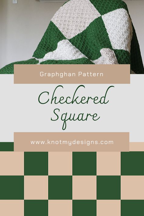 Checked Crochet Blanket, Checkerboard Blanket Crochet, Crochet Checkered Blanket Pattern Free, Checkered Crochet Blanket Pattern, 2 Color Crochet Pattern, Checker Crochet Blanket, Free C2c Graphgan Patterns, Crochet Checkered Blanket, Checkered Crochet Blanket