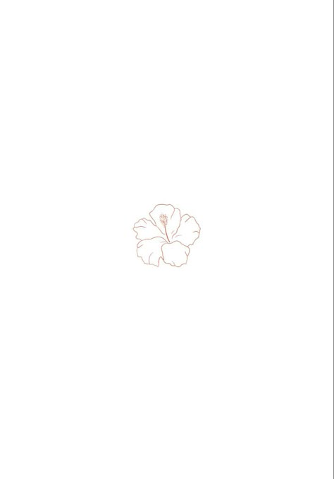 Small Tattoos Hibiscus, Minimalist Plumeria Tattoo, Aloha Flower Tattoo, Small Tattoos Summer, Hibiscus Ankle Tattoo, Island Flower Tattoo, Mauritius Tattoo, Fine Line Hibiscus Tattoo, Fine Line Beach Tattoo