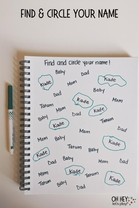 Writing Your Name Preschool, Prek 2 Activities, Learning Your Name Preschool, Homeschool Letter Activities, Preschool Activities Homeschool, Learn My Name Preschool, Tot School Activities, Engaging Preschool Activities, Name Writing Activities For Preschoolers