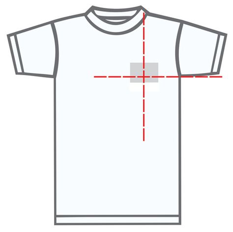 Get tips on heat printing left chest or heart placement on t-shirts.   www.transferexpress.com Where To Put Design On Shirt, Placement Of Vinyl On Left Chest, Design Placement On Shirts, Left Chest Logo Placement Guide, Image Placement On Shirt, Design Placement On Back Of Shirt, Idee Cricut, Logo Placement, Trendy Shirt Designs