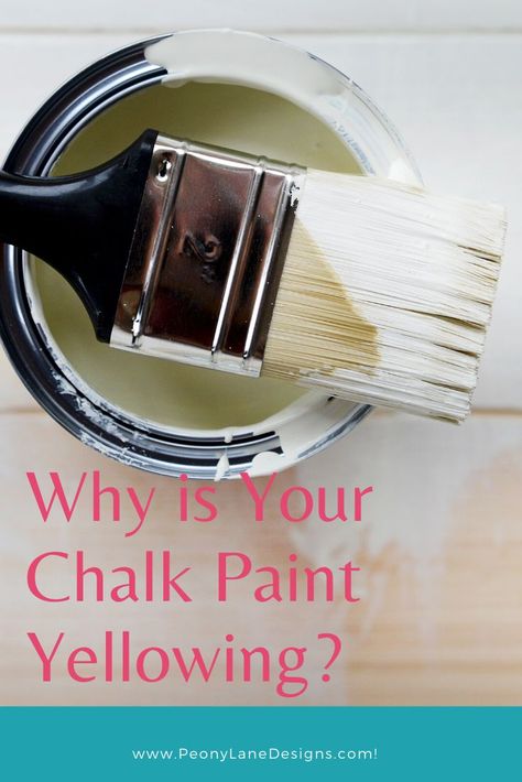 Why Is My Chalk Paint Yellowing? It can be one of the most frustrating moments. You Finish painting a piece of furniture and suddenly it turns yellow. #chalkpaintyellowing #chalkpaint #painting #DIY Yellow Chalk Paint, Diy Furniture Repair, Hours Painting, Home Office Diy, Upcycling Art, Upcycle Design, Office Diy, Painting Wood Furniture, Chalk Paint Projects