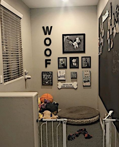 Dog Room Design, Dog Room Decor, Dog Bedroom, Puppy Room, Dog Corner, Baby Room Diy, Dog Spaces, Dog Room, First Apartment Decorating