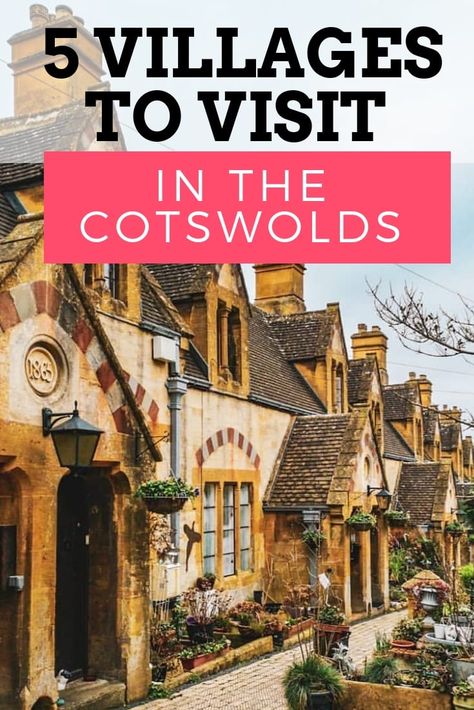 5 Best villages to visit in the Cotswolds in 2022! Cotswold Cottages, Car Journey, Cotswolds Cottage, Cotswold Villages, Cotswolds England, England Trip, Uk Holidays, Bridget Jones, Romantic Destinations