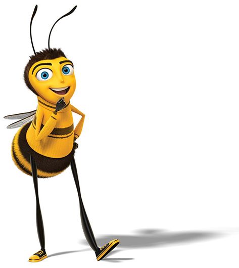 A review of Bee Movie from a scientific perspective - Beepods Bee Movie Characters, Barry Bee Benson, Animated Movies Characters, Movie Crafts, Chicken Little, I Love Bees, Cartoon Bee, Bee Movie, Ipad Background