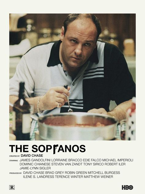 This is my first attempt at creating the now infamous minimalist poster style. I really wanted a 'Sopranos' one for my wall, but couldn't find one online; so I decided to make one myself, feel free to download, use and print this. I will continue to make more in the future, drop some suggestions for me. Please credit me if you're sharing this on other media platforms or repinning. :) All credit goes to: Andrew Kwan and majaaplb for the inspiration in poster style and art. The Sopranos Minimalist Poster, Sopranos Poster Art, The Sopranos Poster, Sopranos Poster, James Gandolfini, Tony Soprano, Tv Posters, The Sopranos, Album Art Design