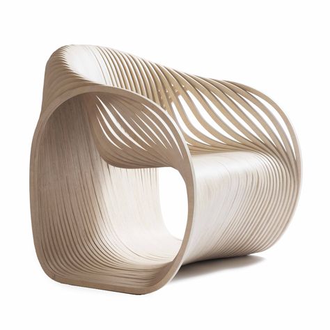 Piegatto - Rest chairs Moodboard Elegant, Parametric Chair, Parametric Bench, Modern Wooden Chair, Parametric Furniture, Dxf Files Cnc, Contemporary Lounge Chair, Sculptural Chair, Radiata Pine