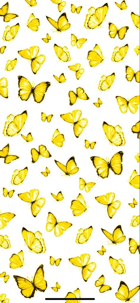 Yellow Butterflies Wallpaper, Yellow Butterfly Wallpaper, Wallpaper Mariposas, Butterfly Wallpapers, Skin Care Pictures, Yellow Butterflies, Head Spa, Phone Lock Screen, Butterfly Background