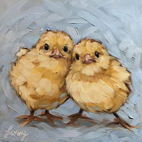 Animal Paintings Acrylic, Chicken Painting, Marjolein Bastin, Small Study, Chicken Art, Arte Inspo, Arte Animal, Painting Art Projects, Birds Painting