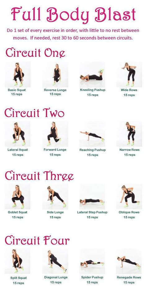 Body Circuit Workout, Full Body Blast, Full Body Circuit Workout, Full Body Circuit, Body Workout At Home, Full Body Workouts, Circuit Workout, Circuit Training, At Home Workout Plan