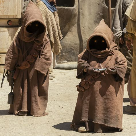 Star Wars: A New Hope (Episode IV) | StarWars.com Jawa Costume, Star Wars Fancy Dress, Star Wars Jawa, Star Wars Species, Star Wars Trooper, Star Wars Outfits, Original Trilogy, The Outlander, Star Wars Birthday