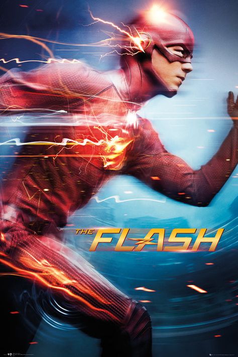 The Flash Speed Maxi Poster Flash Pictures, The Flash Cw, Flash And Arrow, Team Flash, Speed Force, The Flash Grant Gustin, Black Spiderman, Grant Gustin, Super Speed