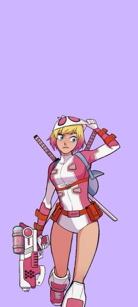 Gwenpool Comic Panel, Gwenpool Wallpaper Iphone, Gwen Pool Cosplay, Gwen Pool Pfp, Gwen Pool Fanart, Dark Gwenpool, Gwen Pool Icons, Gwenpool Fan Art, Gwenpool Wallpaper