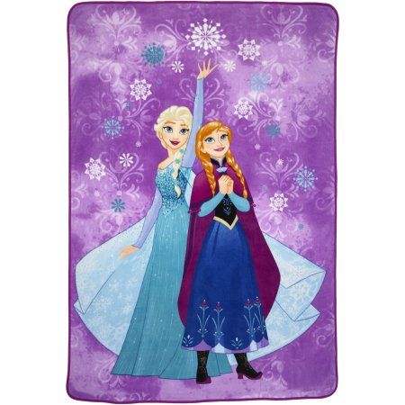 Disney Frozen Icy Magic Kids Plush 62 inch x 90 inch Blanket, 1 Each, Multicolor Lessons For 1st Grade, Frozen Blanket, Frozen Fabric, Huge Blanket, Cards Teacher, Wanna Build A Snowman, Frozen Kids, Girls Bedding, Elsa Anna Olaf