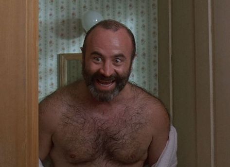 Bob Hoskins - Sweet Liberty Bob Hoskins, Vintage Beard, Body Types Men, Sam Elliott, Scruffy Men, Celebrity Men, Bear Man, Bear Men, British Actors