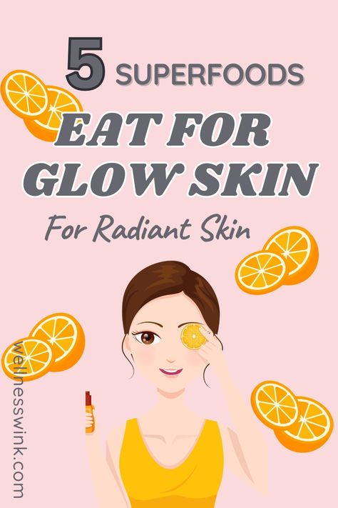 Antioxidant-rich foods for glowing skin Fruits For Glowing And Clear Skin, Natural Ways To Get Glowing Skin, Fruits That Are Good For Your Skin, Foods For Beauty, What To Eat For Glowing Skin Food, Food For Brightening Skin, Diet For Beautiful Skin, Things To Eat For Clear Skin, Best Foods For Skin Health