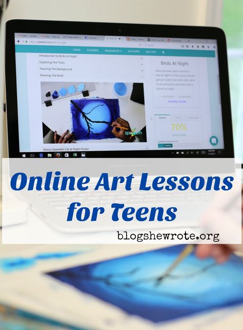 Online Art Lessons for Teens Artists Painting, Homeschool Education, Kids Painting, Online Art Classes, Art Lessons For Kids, Art Curriculum, Homeschooling Ideas, Painting Art Lesson, Homeschool Art