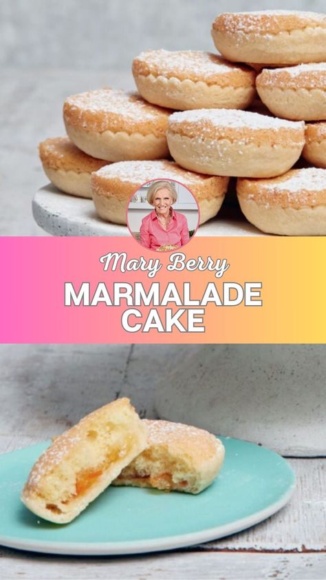 Mary Berry Marmalade Cake​ Recipes With Marmalade, Marmalade Desserts, Mary Berry Cake Recipes, Marmalade Muffins, Mary Berry Recipes Baking, Mary Berry Baking, Mary Berry Cakes, Paddington Party, Berry Cakes