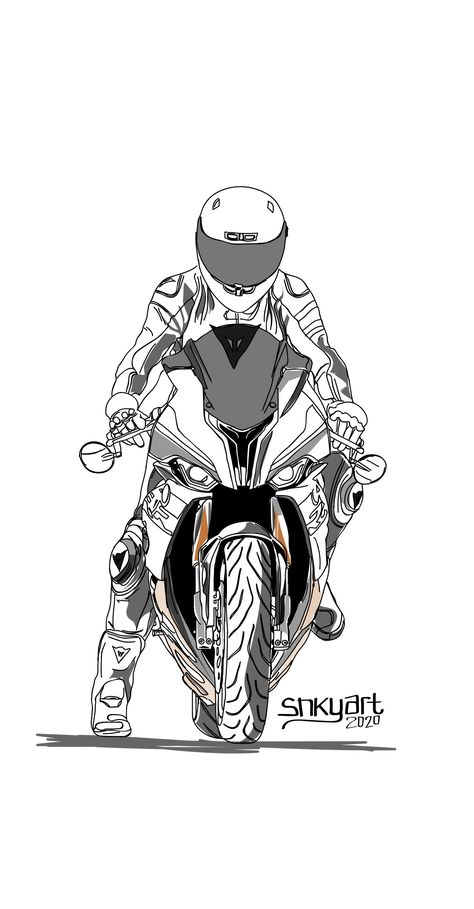 Hd Drawings, Bike Drawing Aesthetic, Superbike Drawing, Bike Painting Ideas, Motor Bike Drawing, Biker Sketch, Moto Drawing, Motorcycle Sketch, Kawasaki Drawing